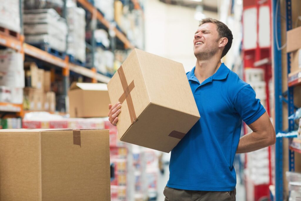 worker prove back injury|Coles